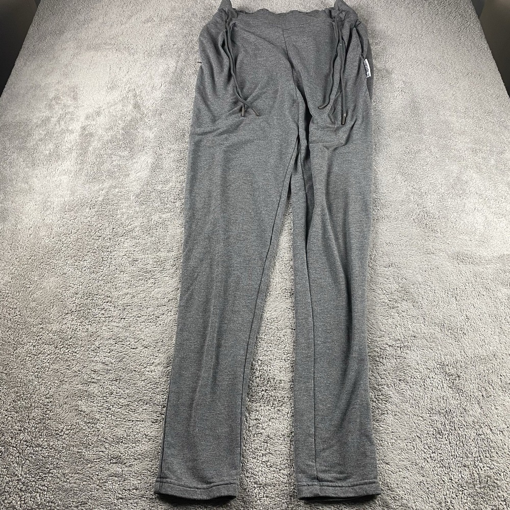 Gymshark Tie Waist Soft Joggers Womens Size Medium Gray